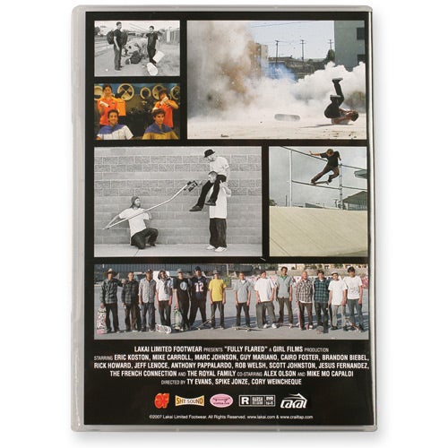 Lakai Fully Flared back cover