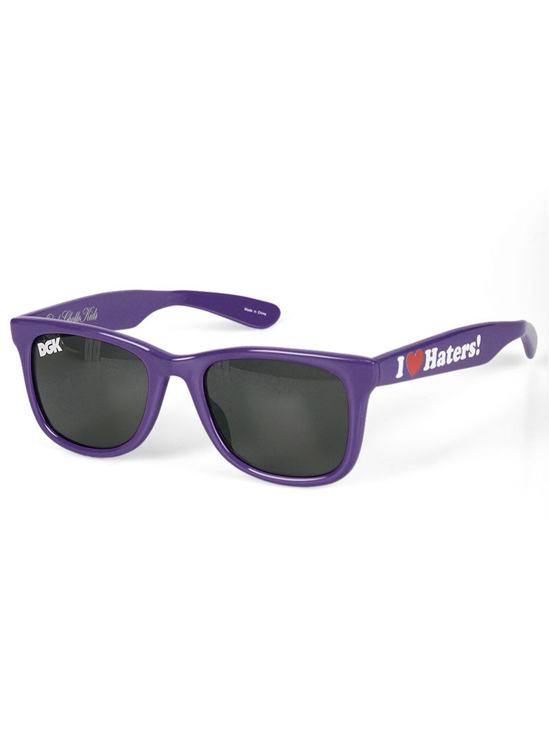 Big Purple Sunglasses