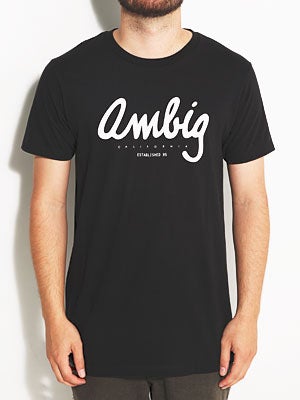 Ambig Firm Tee Black MD