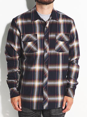 Ambig Fezz Woven Shirt Navy SM