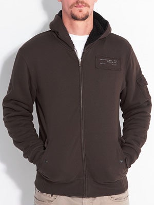 Ambig High Brow Hoodzip Army XL