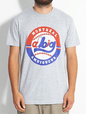 Ambig Montreal Tee Heather Grey SM