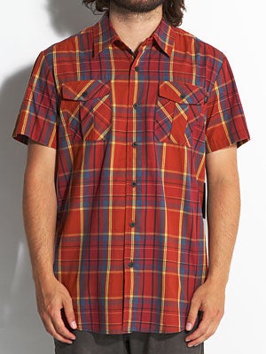 Ambig Melvin Woven Shirt Rust SM