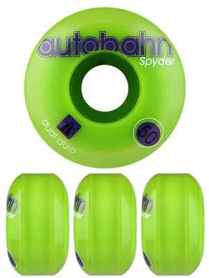 Autobahn Spyder Dual Clear Wheels 50mm