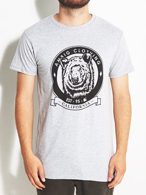 Ambig Smokey Tee Heather Grey SM