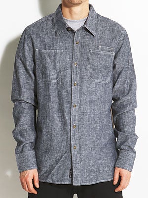 Ambig Springer Woven Shirt Indigo SM