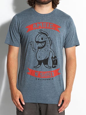 Ambig Shred Tee Indigo MD