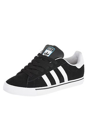 Adidas Campus Vulc Shoes Black/White/Pool