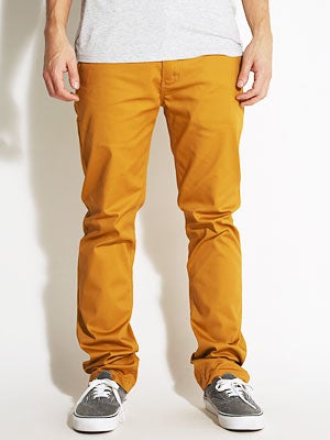 Davis Slim Chino Pants Copper 32