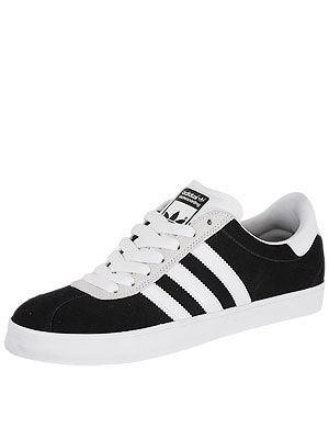 Adidas Skate Shoes Black/White/Cyan