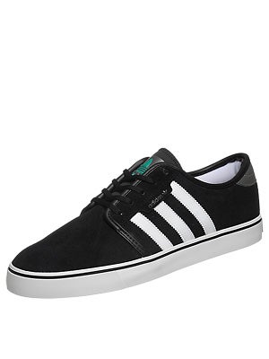 Adidas Seeley Shoes  Black/White/Aqua
