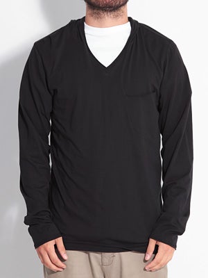 Analog Barrett Hooded Knit Shirt True Black SM