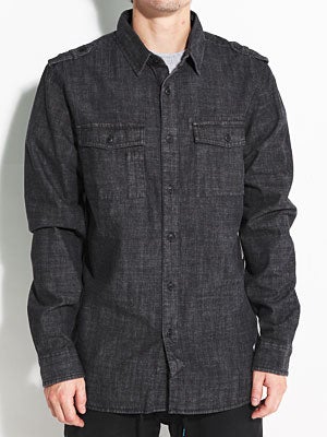 Analog Bishop Woven Black Chambray MD