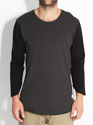 Analog Dylan Baseball Shirt Charcoal MD