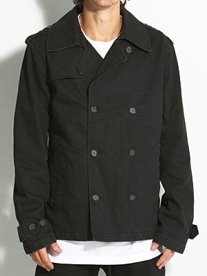 Analog Hunter Coated Denim Jacket Black SM