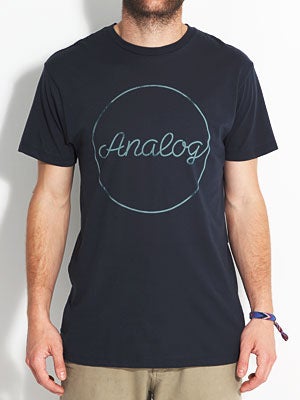 Analog Lasso Logo Tee Navy MD