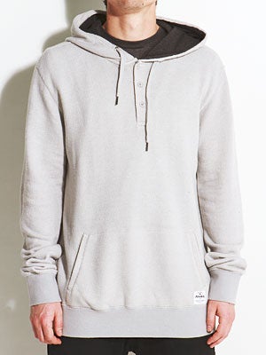 Analog Mutiny Custom Hoodie Lt. Grey SM