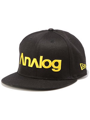 Analog Select New Era Snapback Hat Black Adjust