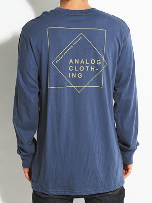 Analog Squared Longsleeve Tee Ink SM
