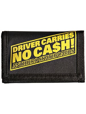 Anti Hero No Cash Wallet Black
