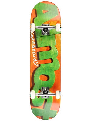 Almost Actual Logo Orange/Green Complete  8.0 x 31.6