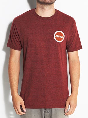 Almost Sticker Crew Tee Brick/Black LG