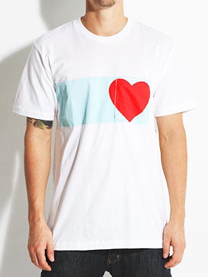 ambsn Love Premium Tee White SM