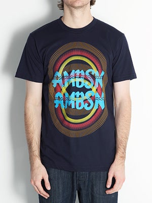 ambsn Spray Premium Tee Navy SM