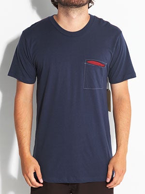 ambsn Phil Custom Knit Tee Blue SM