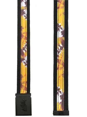 Armourdillo Bartie Dyed Webbing Belt Black Adj.