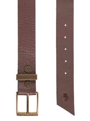 Armourdillo Classic Leather Belt Brown XL