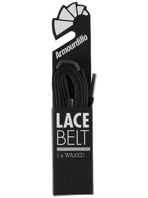 Armourdillo Waxed Lace Belt  Black