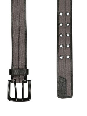 Armourdillo Surplus Waxed Belt Charcoal SM