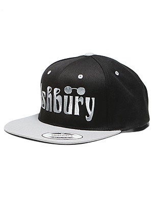 Ashbury OG Snapback Hat Black/Grey Adj.