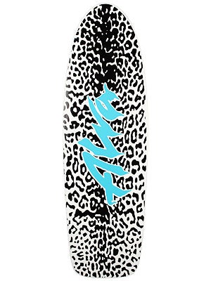 Alva White Leopard Limited Edition Deck  10 X 34