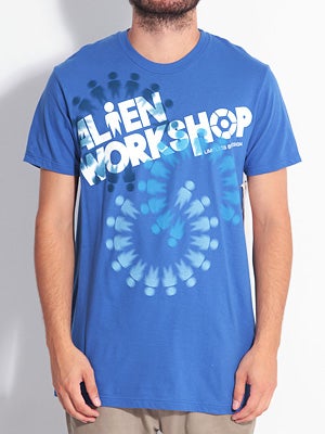Alien Workshop Filmworks Spiral Tee Royal MD