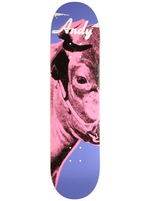 Alien Workshop Warhol Cow Icon Left Deck  8 x 32