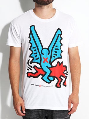 Keith Haring Batdog Tee White XL