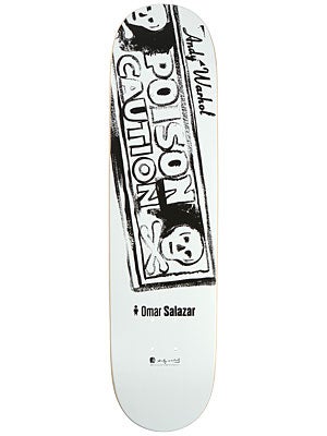 Alien Workshop Salazar Warhol B&W AD Deck  7.875 x 31.5