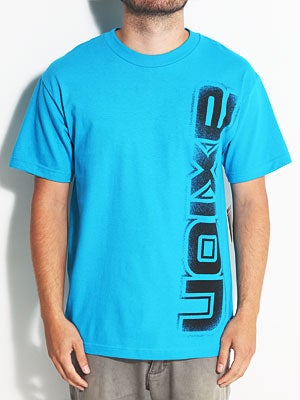 Axion Logo Spray Tee Turquoise MD
