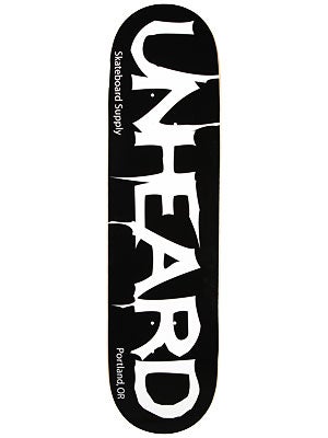 Unheard Logo Deck 8.25 x 32