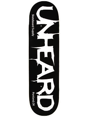 Unheard Logo Deck  8.5 x 32.5