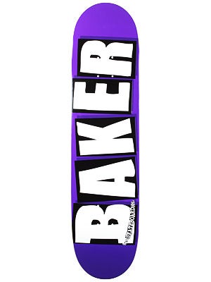 Baker Brand Logo Purple Deck  7.88 x 32