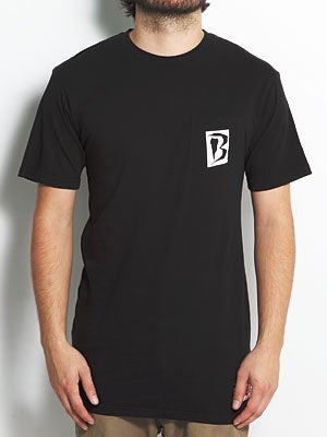 Baker Destroyed B Pocket Tee Black SM
