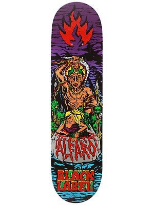 Black Label Alfaro Suffer Deck  8.12 x 31.62