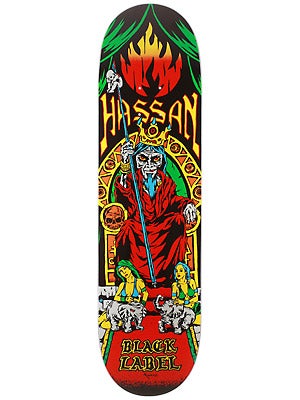 Black Label Hassan Suffer Deck  8.38 x 32.5