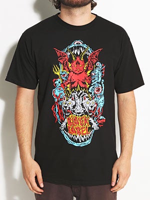Black Label Suffer Tee Black MD