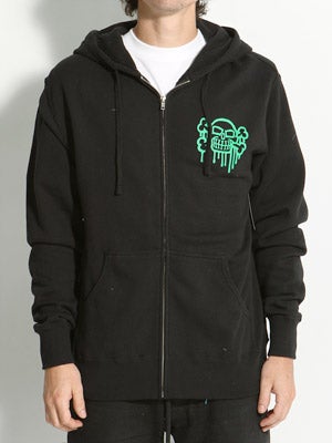 Blind Graffiti Hoodzip Black SM