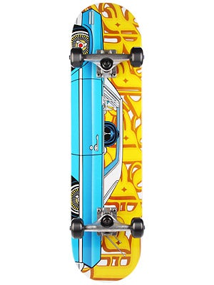 Blind Lowrider Blue/Yellow Complete  7.7 x 31.25