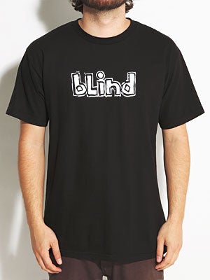 Blind OG Logo Tee Black/Grey SM